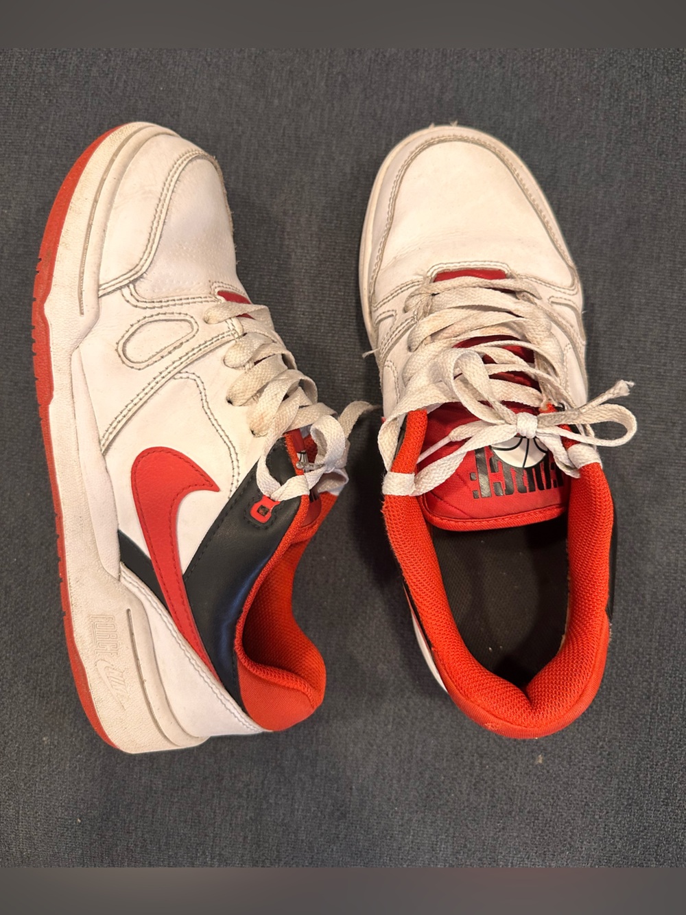 Nike Full Force lows big kid size 6